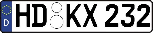 HD-KX232