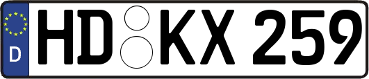 HD-KX259