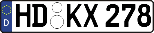 HD-KX278