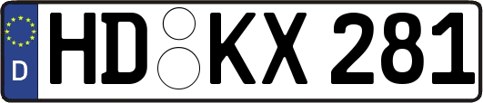 HD-KX281