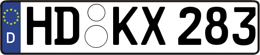 HD-KX283