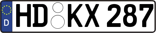 HD-KX287