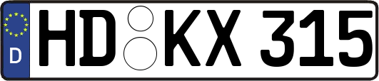 HD-KX315