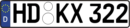HD-KX322