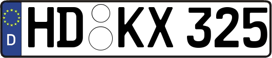 HD-KX325