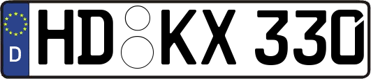 HD-KX330