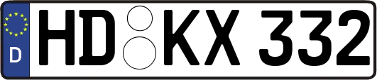 HD-KX332