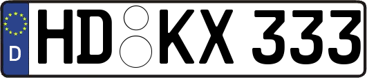 HD-KX333
