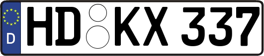 HD-KX337