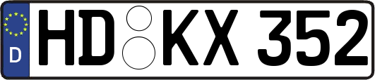 HD-KX352
