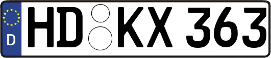 HD-KX363