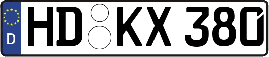 HD-KX380