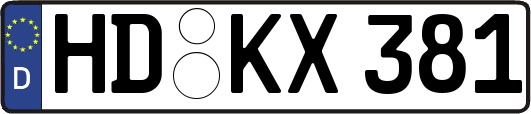 HD-KX381