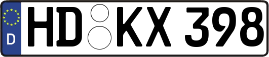 HD-KX398