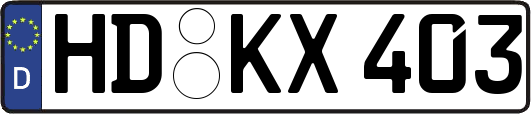 HD-KX403