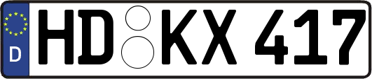 HD-KX417
