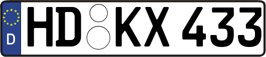 HD-KX433
