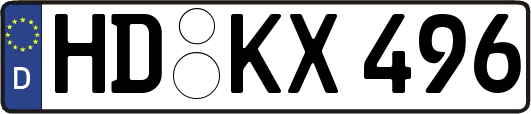 HD-KX496