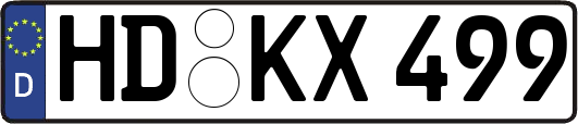 HD-KX499