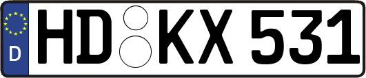 HD-KX531
