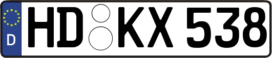HD-KX538