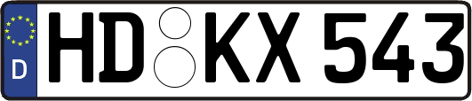 HD-KX543