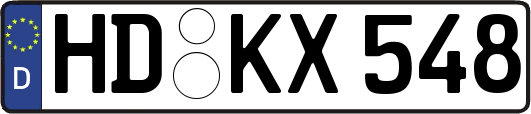 HD-KX548