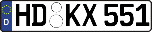 HD-KX551