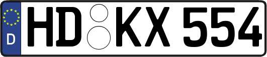 HD-KX554