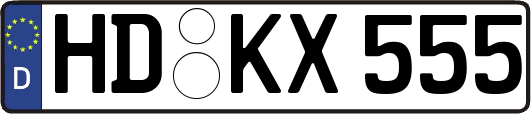 HD-KX555
