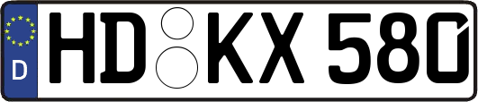 HD-KX580