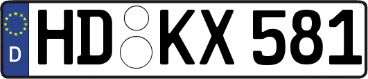 HD-KX581