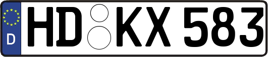 HD-KX583