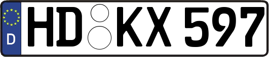 HD-KX597