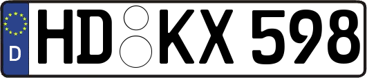 HD-KX598