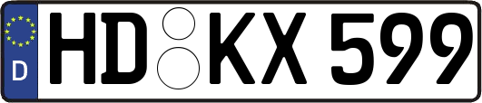 HD-KX599