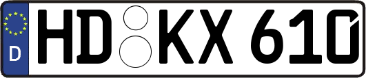 HD-KX610