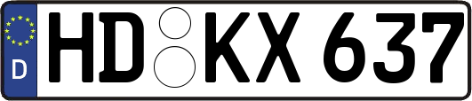 HD-KX637