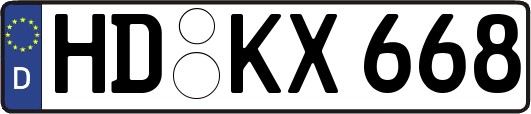 HD-KX668