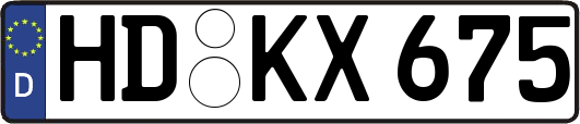 HD-KX675