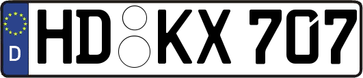 HD-KX707