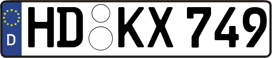 HD-KX749