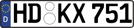 HD-KX751