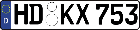 HD-KX753