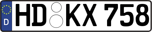 HD-KX758