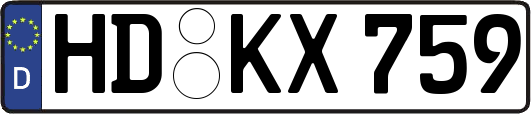 HD-KX759
