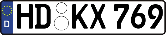 HD-KX769