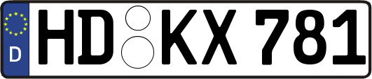 HD-KX781
