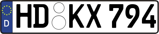 HD-KX794