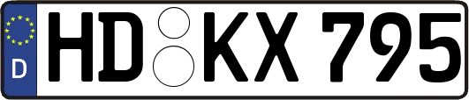 HD-KX795